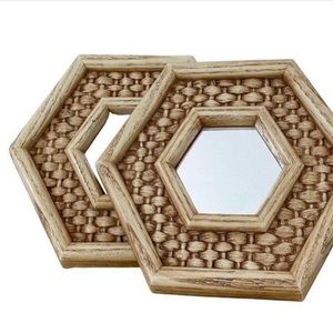 Set of 2 matching mirrors